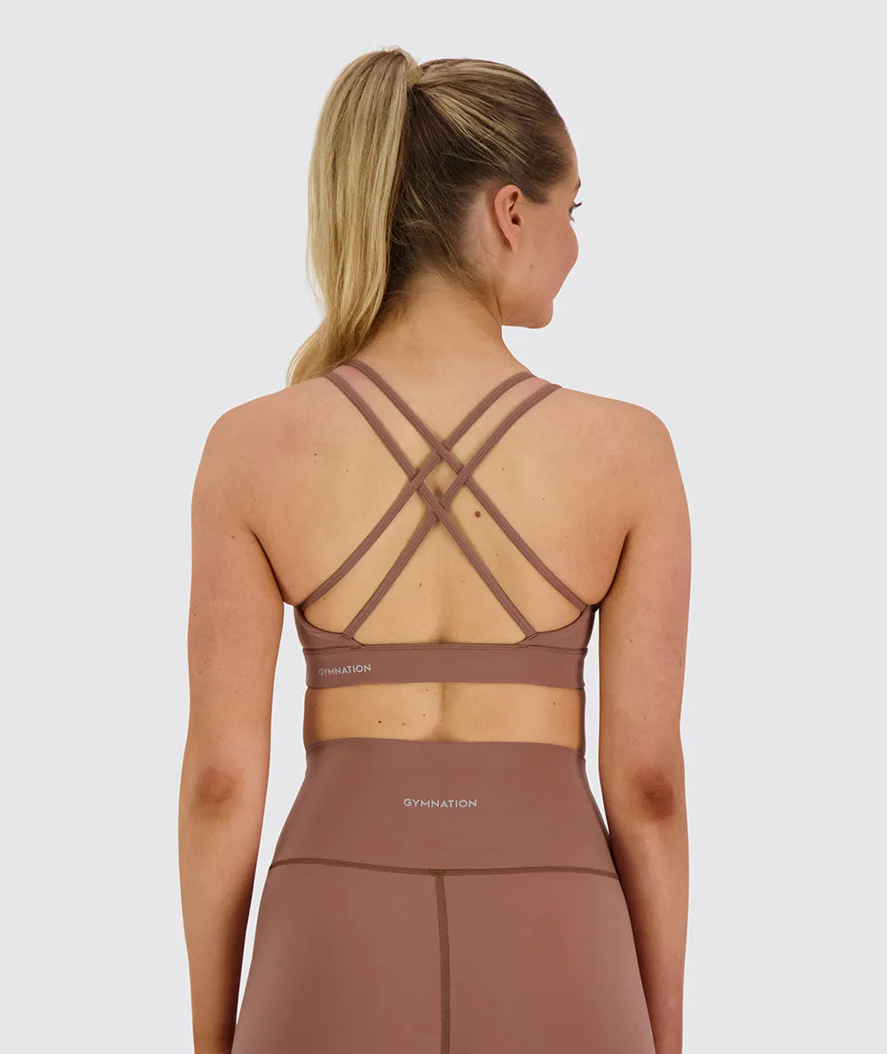 Strappy Performance Sports Bra