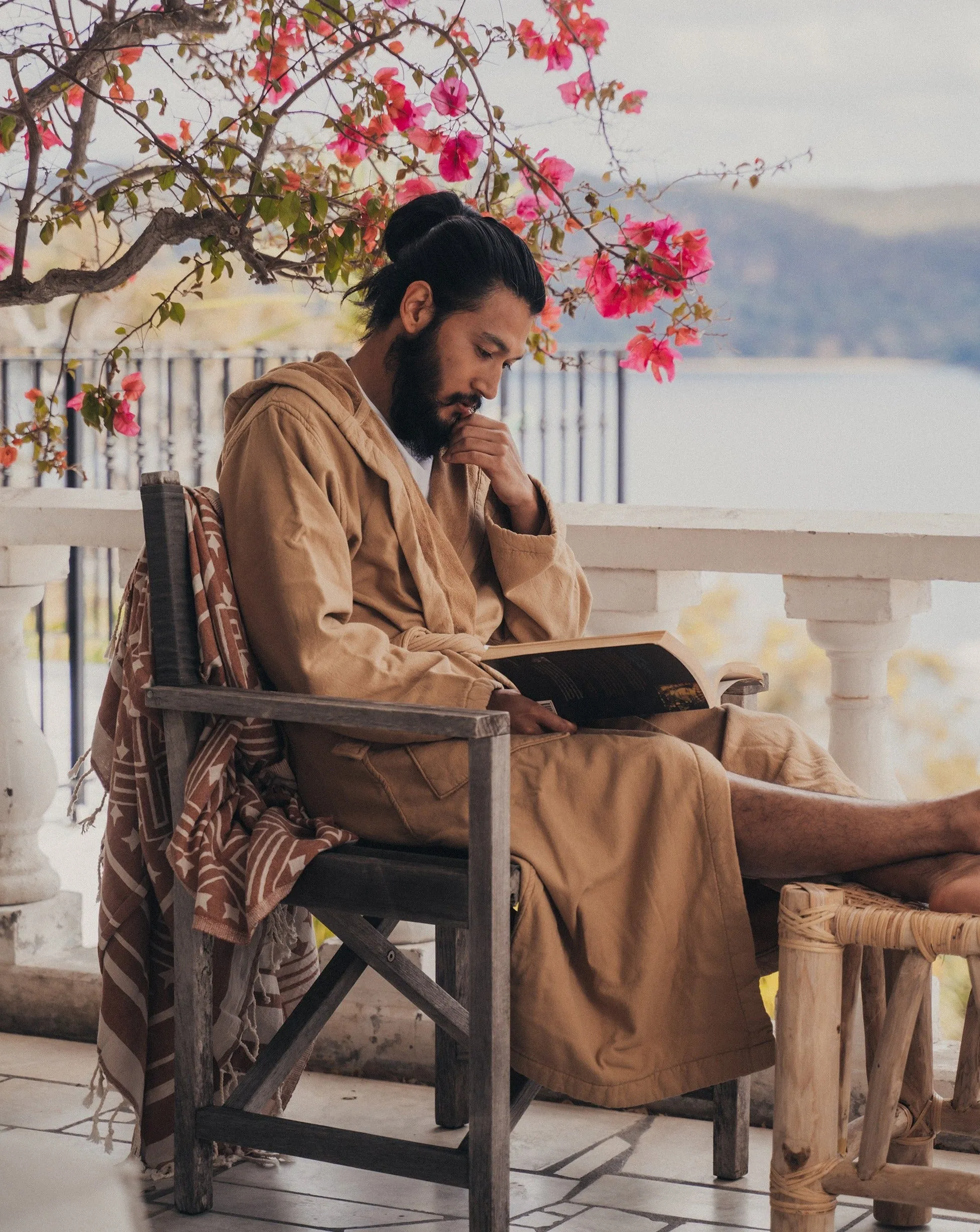 Vintage Wash Robe | Nutmeg